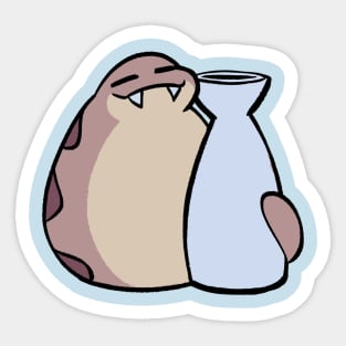 Tsuchinoko and Sake Sticker